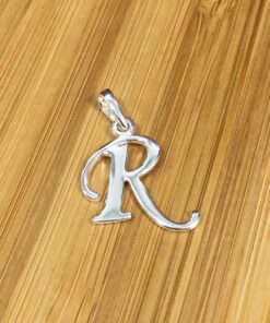 Pingente Letra Cursiva - R