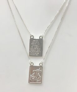 Escapulário São Jorge Placa
