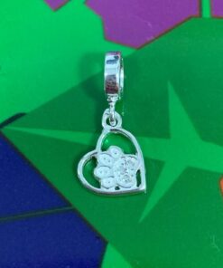 Berloque Coração com Pata