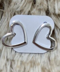 Brinco Coração Vazado GG