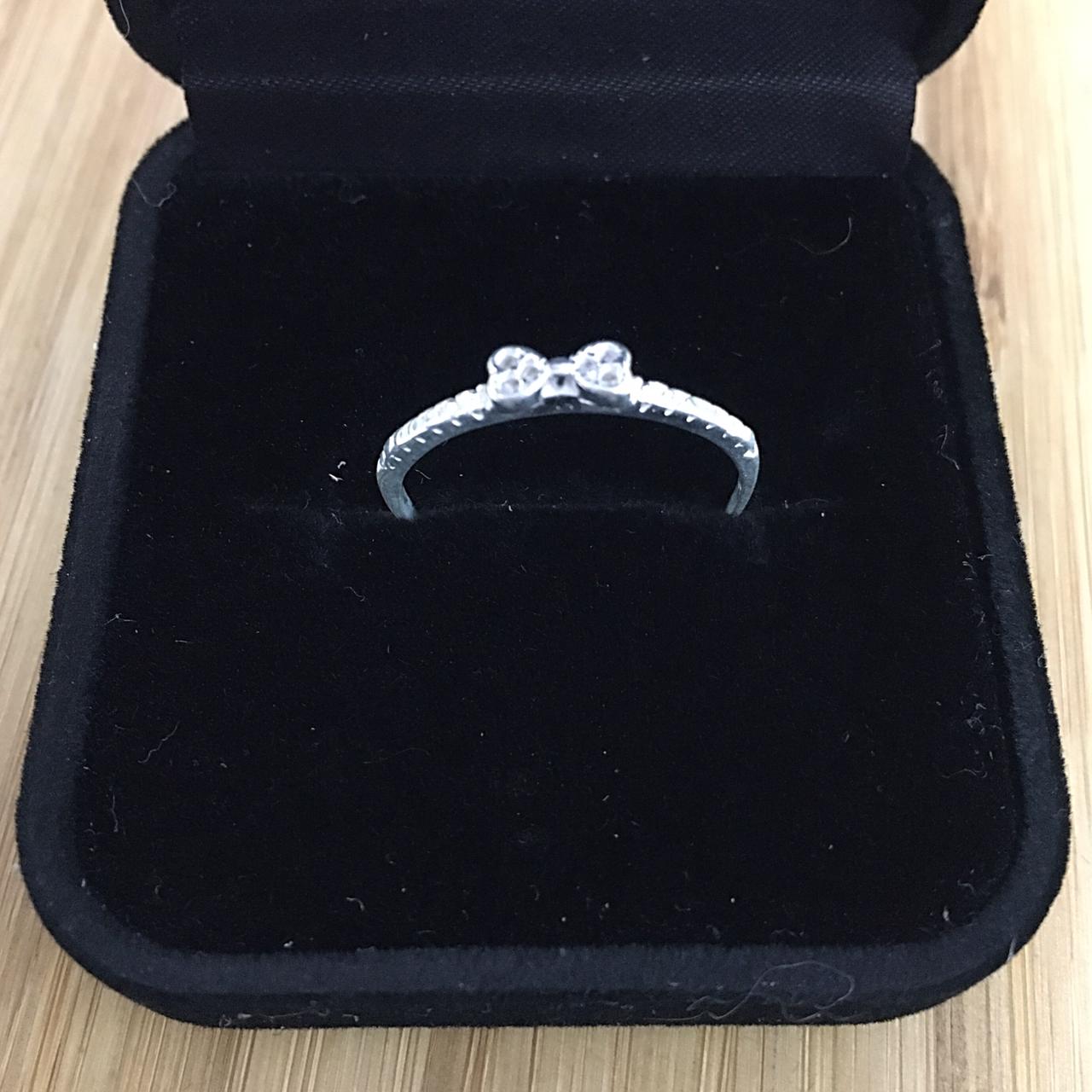 Anel Laço com Zircônia