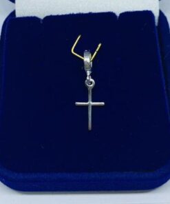 Pingente Cruz Fina Chapada