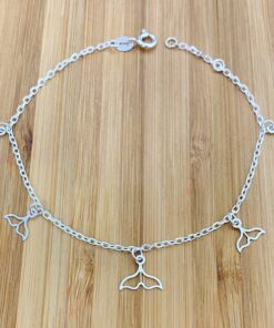 Pulseira Elo Cadeado com Rabo de Sereia