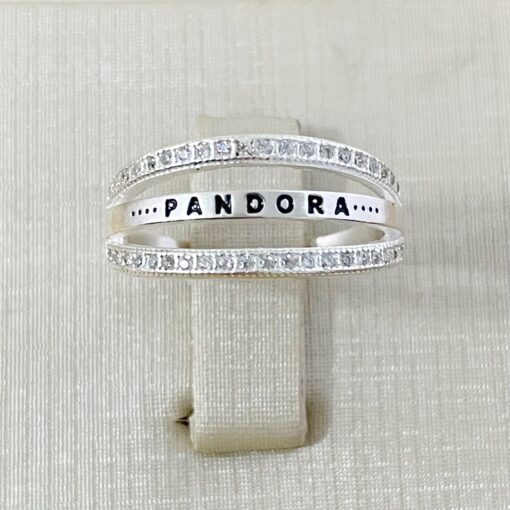 Anel Pandora Com Zircônia