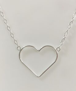 Chocker Coração Grande Vazado