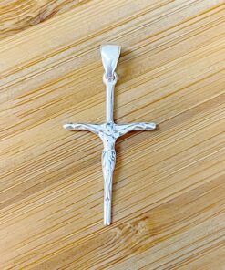 Pingente Cruz com Cristo 3,2cm por 1,6cm