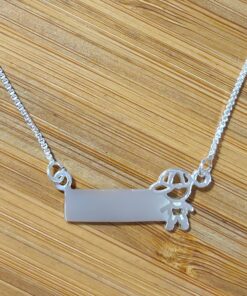 Gargantilha Placa Filho