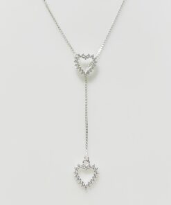 Gravata Coração Cravejado