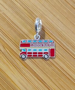 Berloque Londres - Ônibus Vermelho