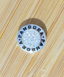 Pingente Tipo Pandora Cravejado Transpassado