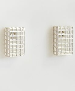 Brinco Geometrico Retangulo Transpassado