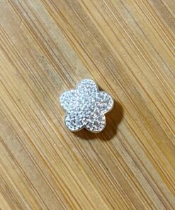 Pingente Flor Cravejada Transpassada