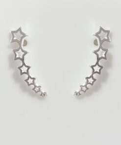 Brinco Earcuff Estrelas Vazada