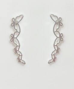 Brinco Earcuff Borboleta Vazada