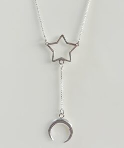 Gravata Estrela Vazada com Lua