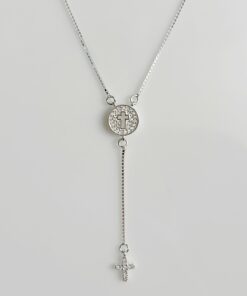 Gravata Cruz Cravejada Veneziana V15