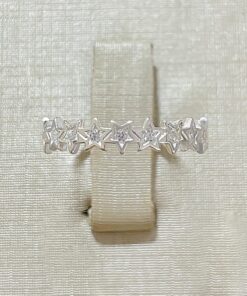 Anel Estrelas com Zircônias
