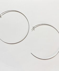 Argola Redonda 9cm por 9cm Aço Inox